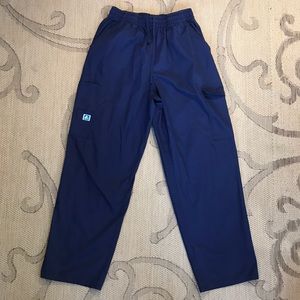Adar Medical Scrubs Bottoms Navy Blue Size Large